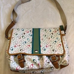 Large Coach Work/Diaper Bag